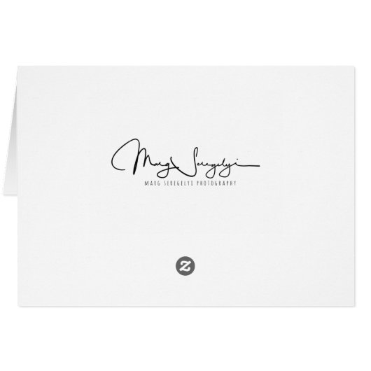 Funny Orange Cat Birthday (Back Horizontal)