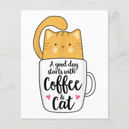 Funny Orange Cat Coffee Mug Cat Lover 