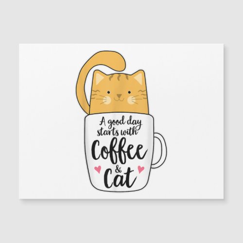 Funny Orange Cat Coffee Mug Cat Lover 