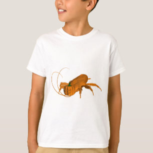 Funny Orange Cockroach With Pumpkin Head T-Shirt