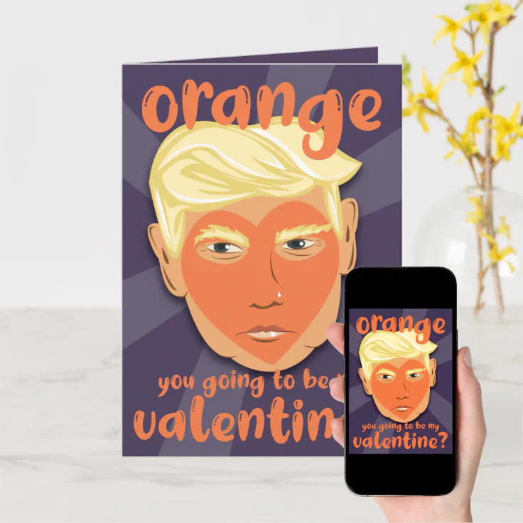 doanld trump valentines day card memes