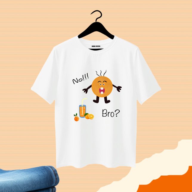 Funny orange T-Shirt (Creator Uploaded)