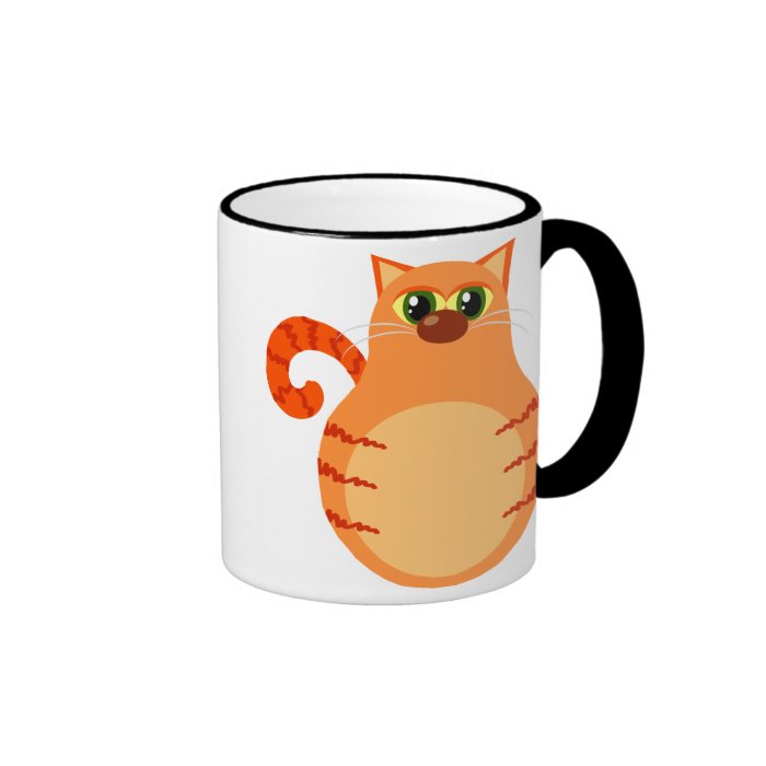 Funny Orange Tabby Cat Mug
