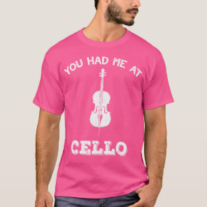Funny Orchestra Cello T-Shirt