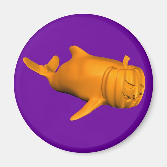 Funny Orcinus orca Magnet (Front)