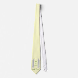 Funny organ tie