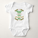 Funny Organic Recycled DNA Baby Science Humor Baby Bodysuit Funny Organic Recycled DNA Baby Science Humor Baby Bodysuit