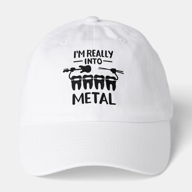 Funny Orthodontist Personalized Professional Name Hat (Front)