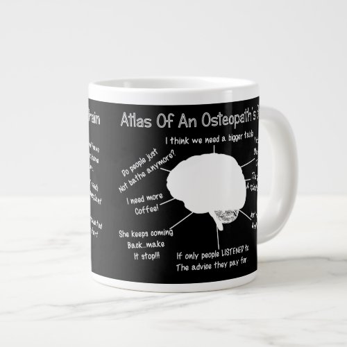 Funny Osteopath Physician Brain Mug