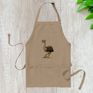Funny Ostrich Apron