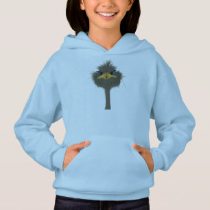 Funny Ostrich George And The Cute Ladybug Hoodie