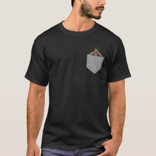 Funny Ostrich In Your Pocket Animal T-Shirt
