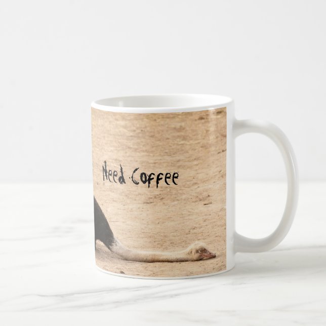 Funny Ostrich Mug (Right)
