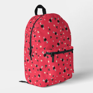 Funny ostrich pattern printed backpack