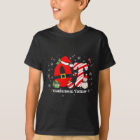 Funny Ot Nurse Occupational Therapy Santa Christma
