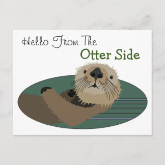 Funny Otter Postcard