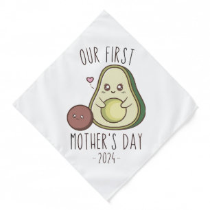 Funny Our First Mother's Day Bandana
