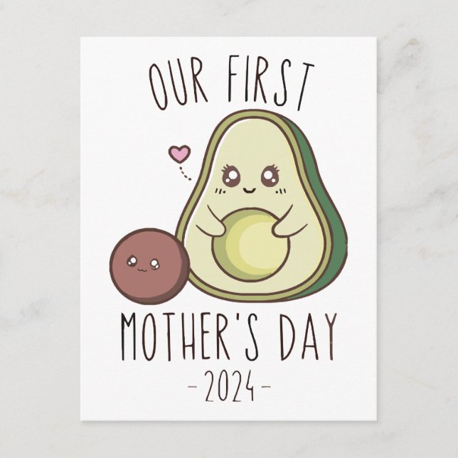 Funny Our First Mother's Day  Enclosure Card (Front)