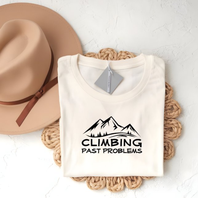 Funny Outdoor Trail Adventure white black Tri-Blend Shirt (Creator Uploaded)