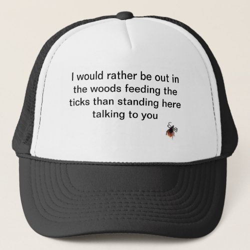 Funny outdoorsman hat
