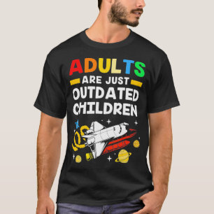Funny Outer Space Science Teacher Solar System Adu T-Shirt