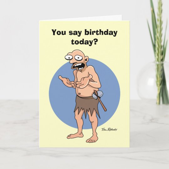 Funny Over the Hill Birthday Card | Zazzle.com