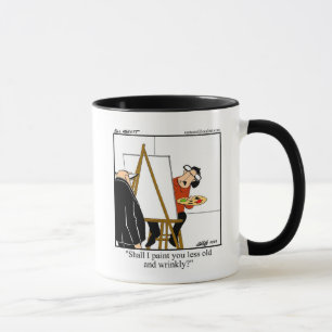 Funny "Over The Hill" Birthday Mug "Spectickles"