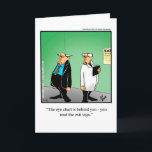 Funny Over The Hill Humor Birthday Card<br><div class="desc">Enjoy spreading the laughter with this hilarious over the hill happy birthday greeting card by cartoonist Bill Abbott; send some laughs along with your best wishes for a happy birthday. Bill Abbott's cartoon "Spectickles" the internationally syndicated comic has also appeared in Hallmark U.K., Reader's Digest, Saturday Evening Post and other...</div>