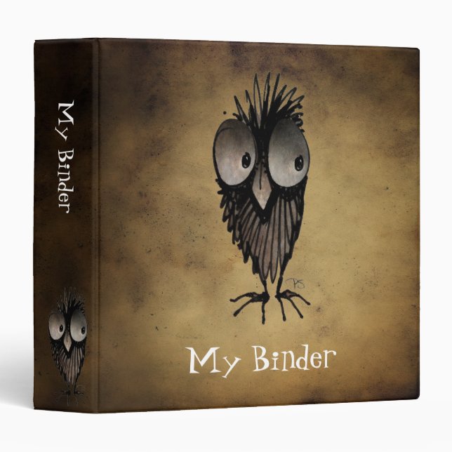 Funny Owl Binder (Front/Spine)