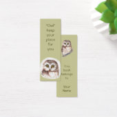 Funny Owl, Birds Custom, Animal  BookMark (Desk)