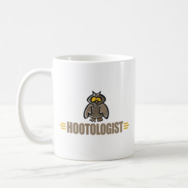 Funny Owl Coffee Mug (Left)