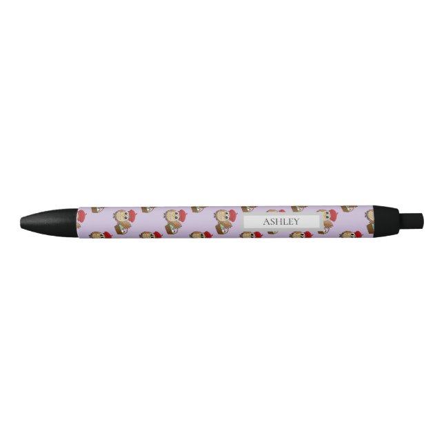 Funny Owl Easter Egg Hunt Pen (Front)