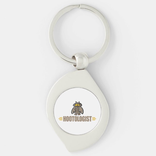 Funny Owl Keychain (Front)