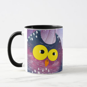 Funny Owl Mug Wrap – Animal Lovers Mug