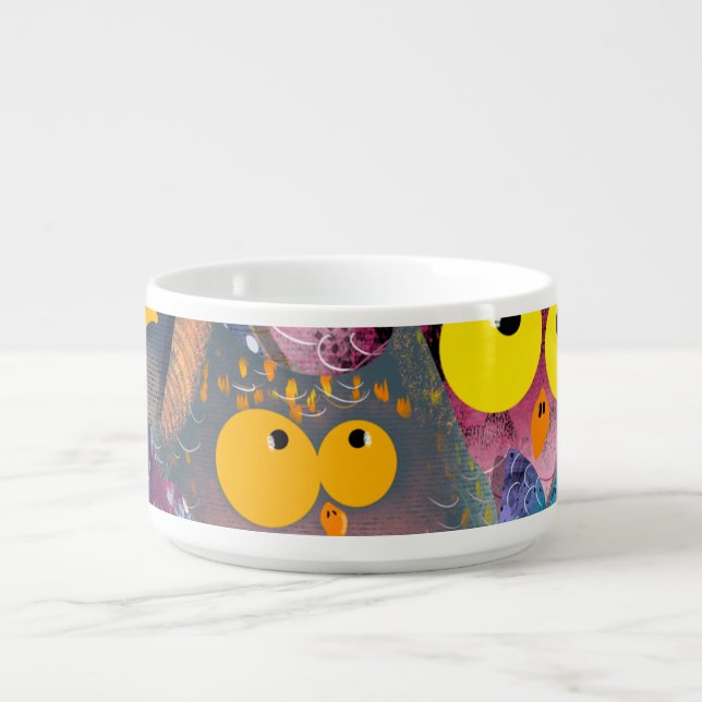 "Funny Owl Mug Wrap – Cute and Hilarious Owl  (Center)
