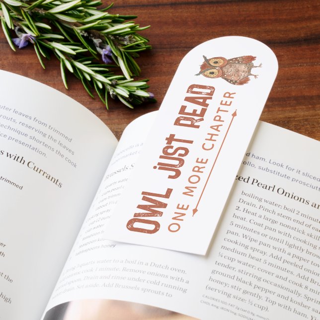 Funny Owl Pun Bookmarks (Book)