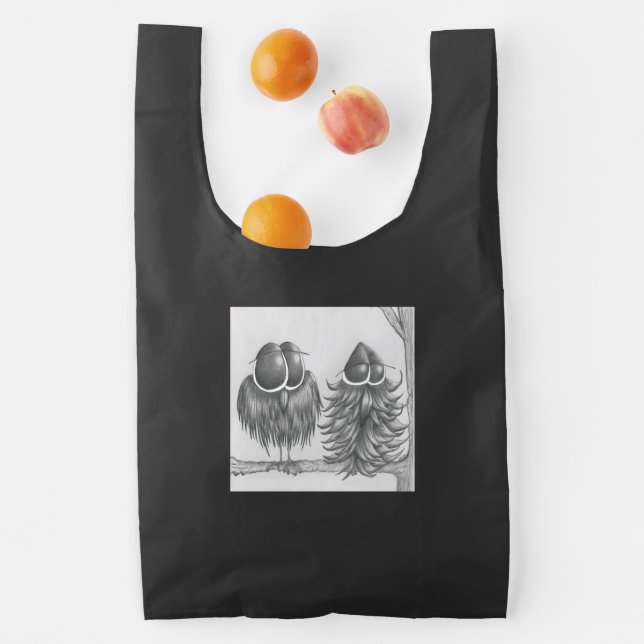 Funny Owls Reusable Bag (Insitu)