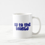 Funny Oy to the World Retro Typography Hanukkah Coffee Mug<br><div class="desc">Brighten up your Hanukkah celebrations with this playful "Oy to the World" coffee mug featuring retro blue typography that’s both stylish and funny. Perfect for adding a touch of humor to your holiday mornings or gifting to friends and family who love a good laugh, this mug combines festive cheer with...</div>