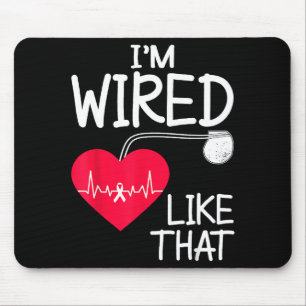 Funny Pacemaker Owner Heart Surgery Survivor Mouse Pad