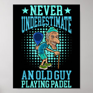 Funny Padel Quote Are You Already Play Padel Poster