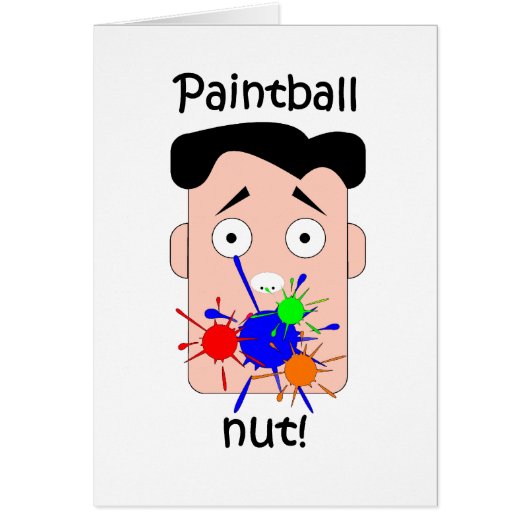 Funny paintball cards (Front)