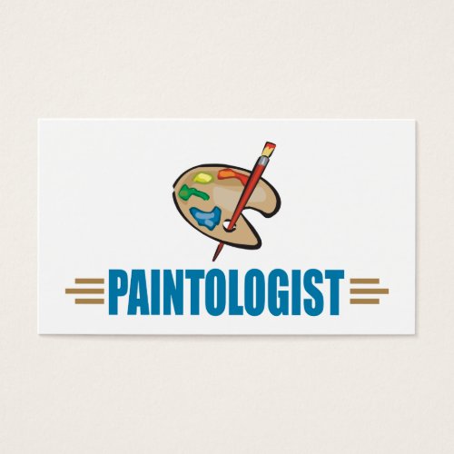 Funny Painter Business Card