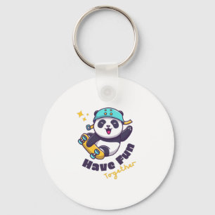Funny Panda Cute For Animals Lover        Keychain