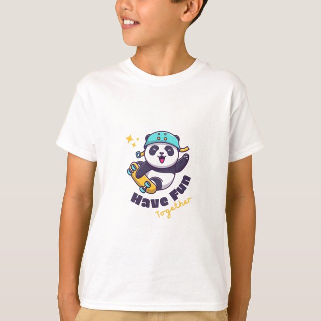Funny Panda Cute For Animals Lover  T-Shirt (Front)