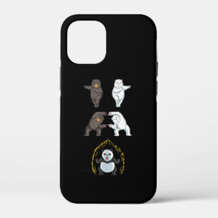Funny Panda Cute Polar Bear Animal Lover iPhone 12 Mini Case