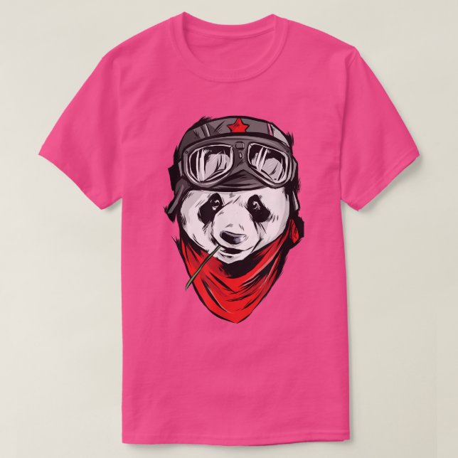 Funny Panda Design For Bear Lovers  T-Shirt (Design Front)