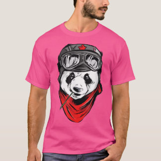 Funny Panda Design For Bear Lovers  T-Shirt