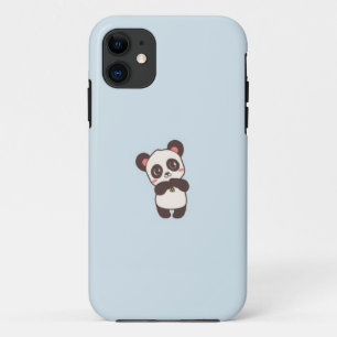 Funny Panda, Panda Lover, Gift for Her iPhone 11 Case