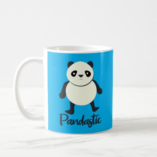 Funny Panda Pun Mug _ Pandastic Coffee Cup