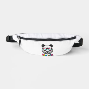 Funny Panda Sunglasses Vintage Engraving Shirt Des Fanny Pack